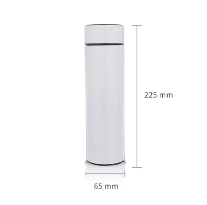 Thermos bottle with LED temperature display